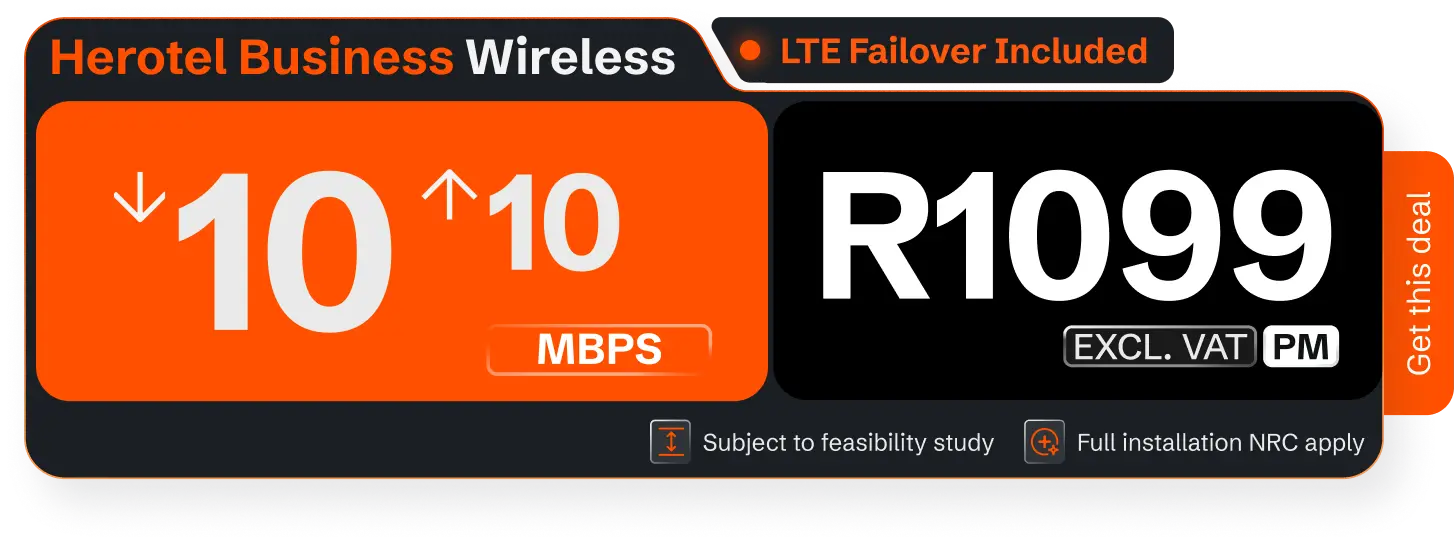 Herotel Business Wireless Deal for It Just Works