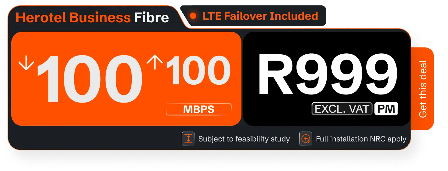 Herotel Business Fibre Deal for It Just Works